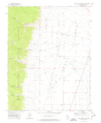 Pablo Canyon Ranch 1971 topographic map thumbnail