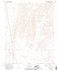 Pahranagat Wash 1969 topographic map thumbnail