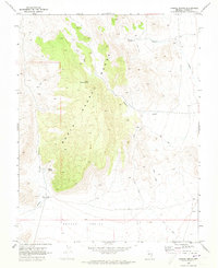 Pahroc Spring 1970 topographic map thumbnail