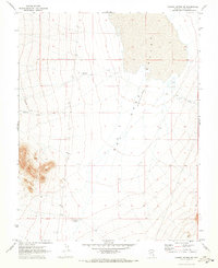 Pahroc Spring NE 1970 topographic map thumbnail