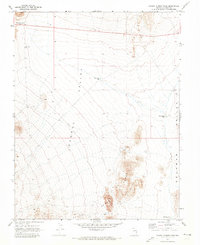 Pahroc Summit Pass 1970 topographic map thumbnail