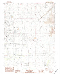 Pahrump 1984 topographic map thumbnail