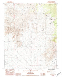 Pahrump NE 1984 topographic map thumbnail