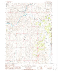 Palisade 1985 topographic map thumbnail