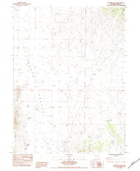 Palomino Well 1984 topographic map thumbnail