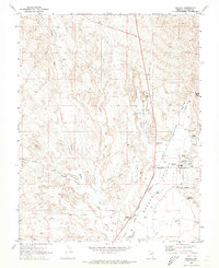 Panaca 1970 topographic map thumbnail