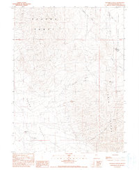 Panther Canyon 1990 topographic map thumbnail