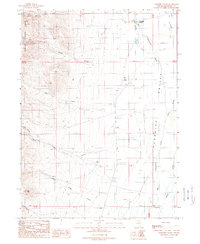 Paradise Valley 1988 topographic map thumbnail