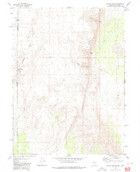 Parker Canyon 1980 topographic map thumbnail