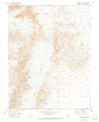 Paymaster Canyon 1970 topographic map thumbnail