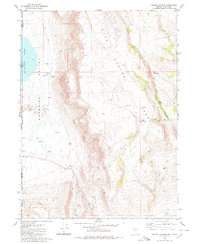 Pegleg Canyon 1980 topographic map thumbnail