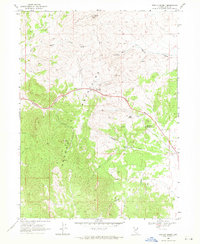 Pequop Summit 1968 topographic map thumbnail