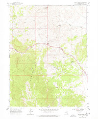 Pequop Summit 1968 topographic map thumbnail