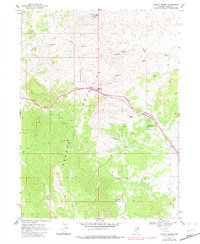 Pequop Summit 1968 topographic map thumbnail