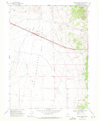 Pequop Summit SW 1968 topographic map preview