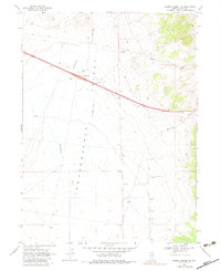 Pequop Summit SW 1968 topographic map thumbnail
