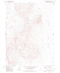 Pidgeon Spring SW 1980 topographic map thumbnail