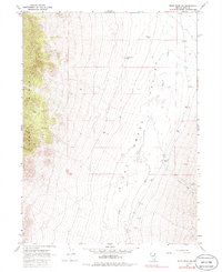Pilot Peak SW 1967 topographic map thumbnail