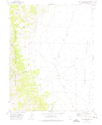 Pine Creek Ranch 1971 topographic map thumbnail