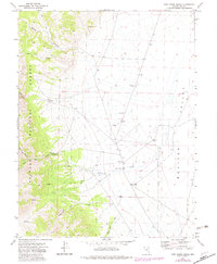 Pine Creek Ranch 1971 topographic map thumbnail