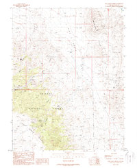 Pine Grove Spring 1988 topographic map preview