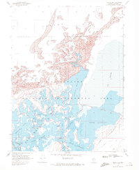 Pintail Bay 1969 topographic map thumbnail