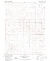 Pinto Springs 1979 topographic map thumbnail