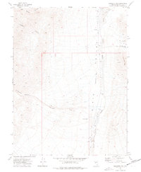 Pirouette Mtn 1972 topographic map thumbnail