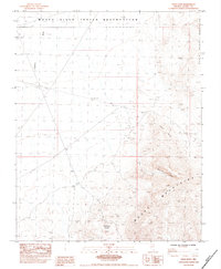 Piute Point 1983 topographic map thumbnail