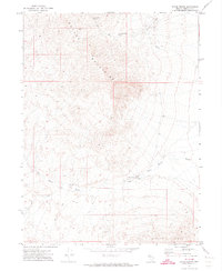 Poker Brown 1971 topographic map thumbnail