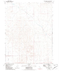Poker Brown Gap 1981 topographic map thumbnail
