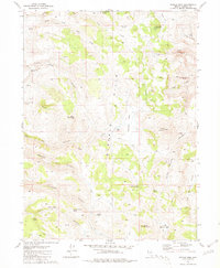 Poodle Mtn 1981 topographic map thumbnail