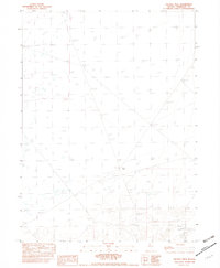 Presnel Well 1982 topographic map thumbnail