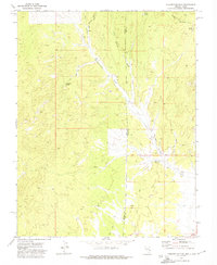 Prohibition Flat 1972 topographic map thumbnail