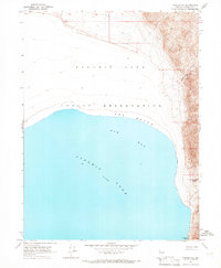 Pyramid NE 1964 topographic map thumbnail