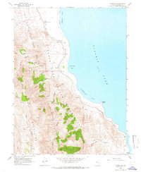 Pyramid SW 1964 topographic map thumbnail