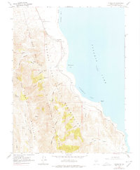 Pyramid SW 1964 topographic map thumbnail
