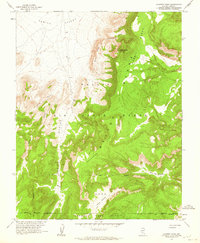 Quartet Dome 1962 topographic map thumbnail