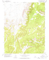 Quartet Dome 1962 topographic map thumbnail