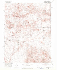 Quartz Mtn 1969 topographic map thumbnail