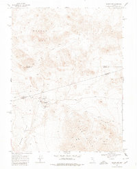 Quartz Mtn 1969 topographic map thumbnail