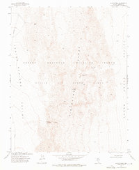 Quartz Peak 1973 topographic map thumbnail