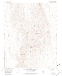 Quartz Peak 1973 topographic map thumbnail