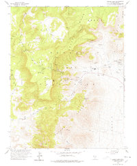 Rainier Mesa 1961 topographic map preview