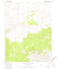 Rattlesnake Flat 1967 topographic map thumbnail