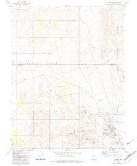 Rawhide 1980 topographic map preview