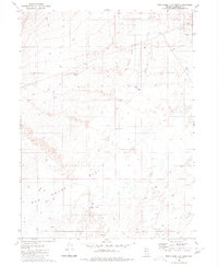 Red House Flat East 1980 topographic map thumbnail