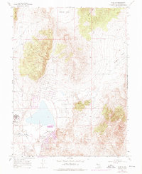 Reno NE 1967 topographic map thumbnail