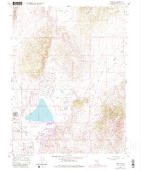 Reno NE 1967 topographic map thumbnail