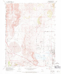 Reno NW 1967 topographic map thumbnail